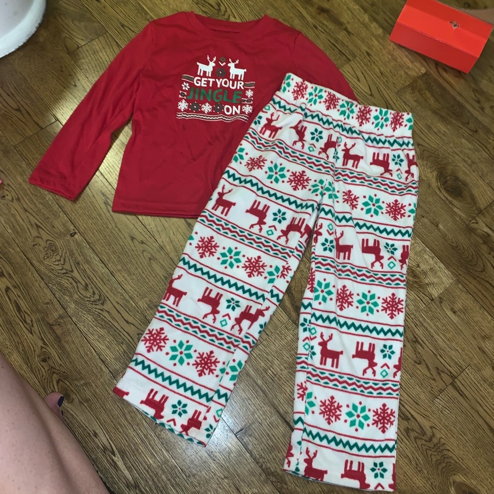 Christmas PJs Get Your Jingle On 4T girls